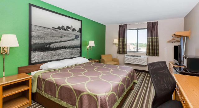 Двухместный номер Standard Super 8 by Wyndham Sioux City South