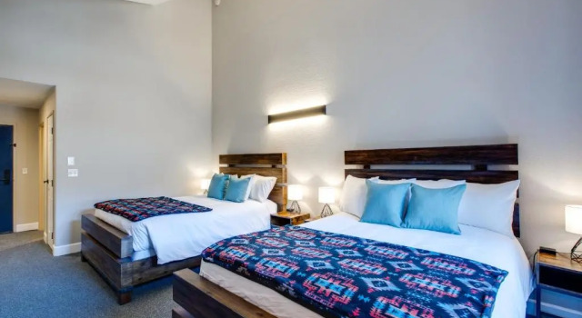 Четырёхместный номер Deluxe The Bivvi Hostel Telluride