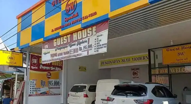 Guest House SW Syariah Redpartner, Prenota Affittacamere Hotel a Kalimantan con parcheggio, Parcheggio