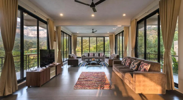 SaffronStays Mountain Aer, Karjat, Забронировать Отель Карджат штат Махараштра