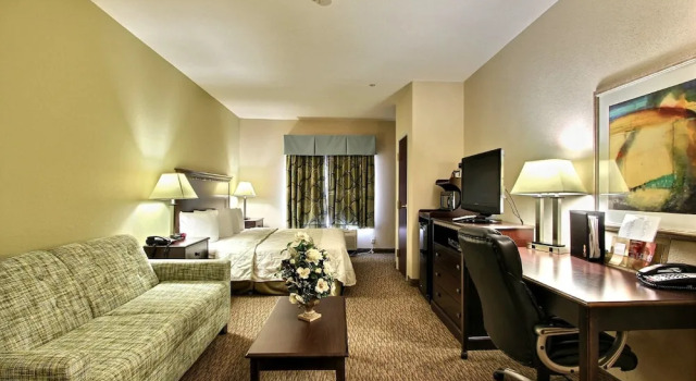 Двухместный люкс Magnolia Inn and Suites Pooler