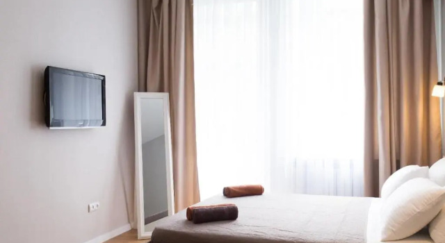 Апартаменты New studio near metro Pushkinska, Universytet - Chernyshevska str. 95-1