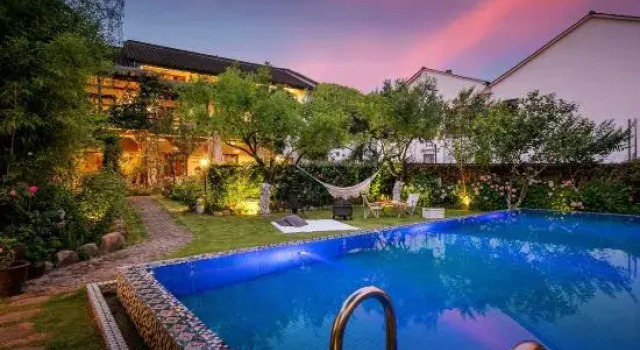 Moganshan QingmanHouse, Prenota Hotel Hotel a Huzhou con piscina, Piscina