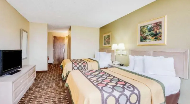 Четырёхместный номер Standard Super 8 by Wyndham Port Clinton
