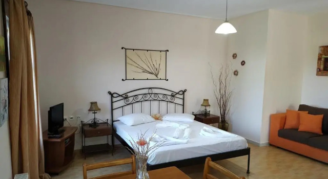 Апартаменты с балконом и с видом на море Бунгало Gaea Gardens Studios and Villas