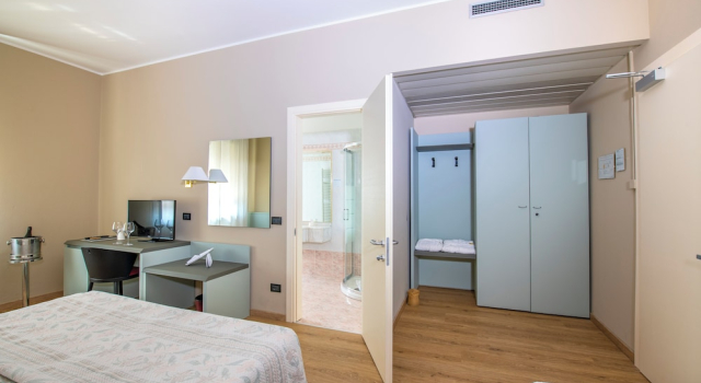 Двухместный номер Standard с видом на внутренний двор Hotel Ristorante Brusco