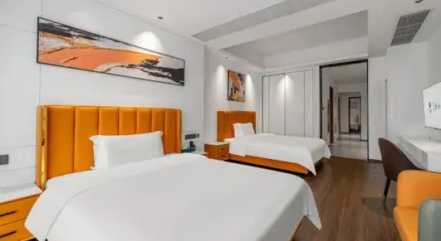 Семейный люкс с видом на город Fuji Elegant Hotel Apartments (Zhuhai Hengqin Port Branch)