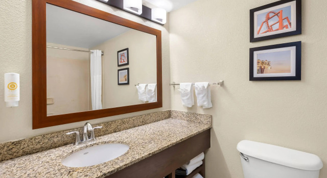 Четырёхместный люкс Comfort Suites Near Universal Orlando Resort