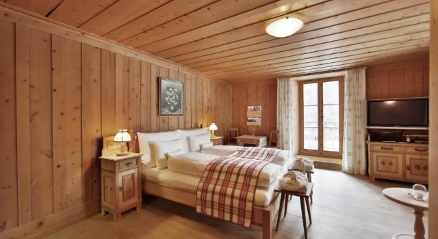 Номер Standard Relais & Châteaux IN LAIN Hotel Cadonau