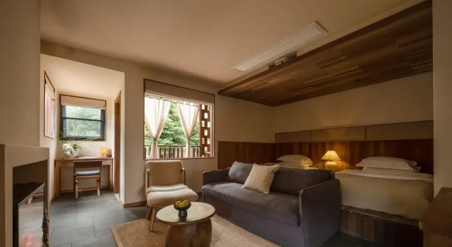 Двухместный номер Comfort с балконом Hegu Mountain Retreat