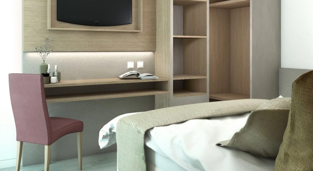 Трёхместный номер Standard с балконом Hotel Biancamano