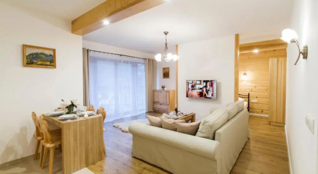 Студия с балконом Zakopane Apartamenty Skibówki
