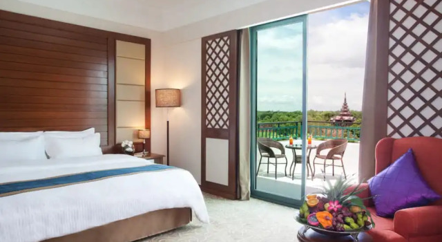 Habitación doble De ejecutivo con balcón Hilton Mandalay
