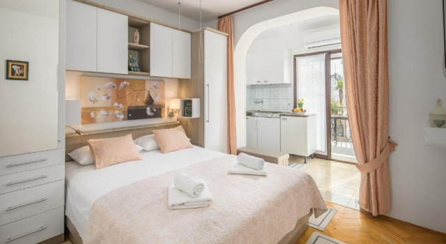 Студия с балконом Apartments Villa Katana
