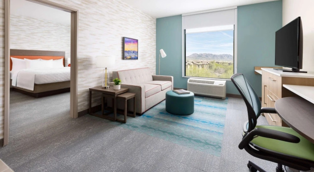 Люкс c 1 комнатой Home2 Suites By Hilton North Scottsdale Near Mayo Clinic