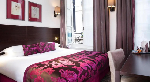 Номер Superior Hôtel Paris Louvre Opéra