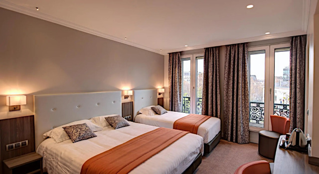Трёхместный номер Superior Hôtel Du Midi Paris Montparnasse