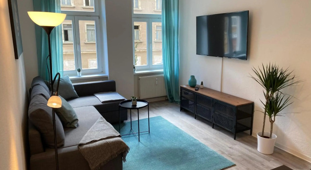 Newly refurbished Leutzsch apartment., Prenota Appartamento Lipsia Sassonia, vicino a Stazione Leipzig-Leutzsch
