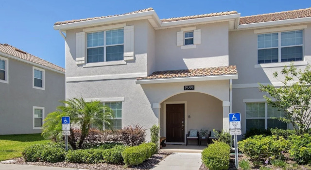 1589mvd-the Retreat At Championsgate 4 Bedroom Townhouse by RedAwning, Book Feriehus Hoteller i Four Corners med pool, Swimmingpool
