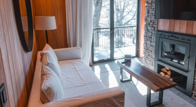 Вилла Superior с балконом El Refugio Ski & Summer Lodge