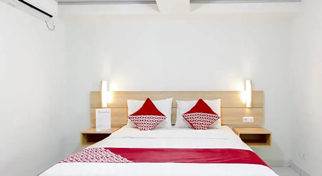 Двухместный номер Deluxe OYO Flagship 210 Amethyst Kemayoran Near RSUD Pademangan