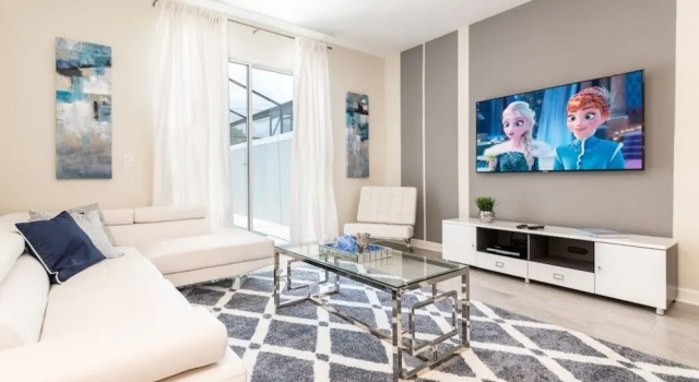 Modern And Chic Villa Just 10 Min From Disney 4 Bedroom Townhouse, Rezerwuj Willa Kissimmee Kissimmee