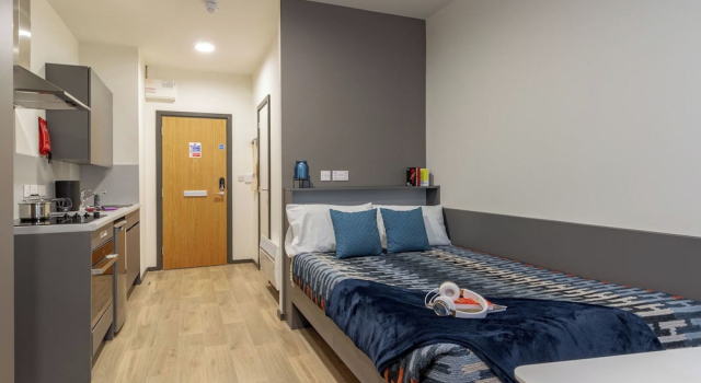 Студия For Students Only The Tannery Leicester 8 min walk to De Montfort University