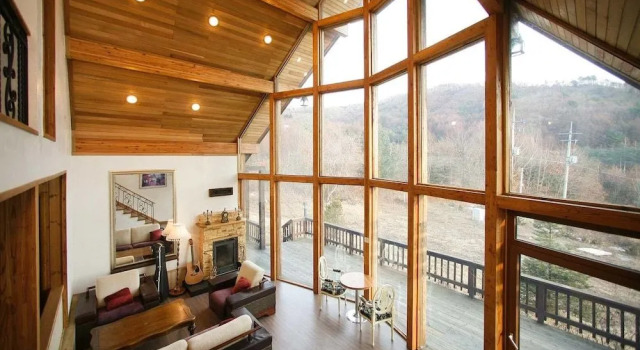 Chalet Resort, Book Chalet Hoteller i Pyeongchang med pool, Swimmingpool