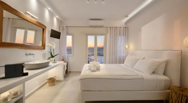 Полулюкс с видом на закат Mykonos Marina