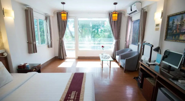 Двухместный номер Deluxe с балконом A25 Hotel - 57 Quang Trung