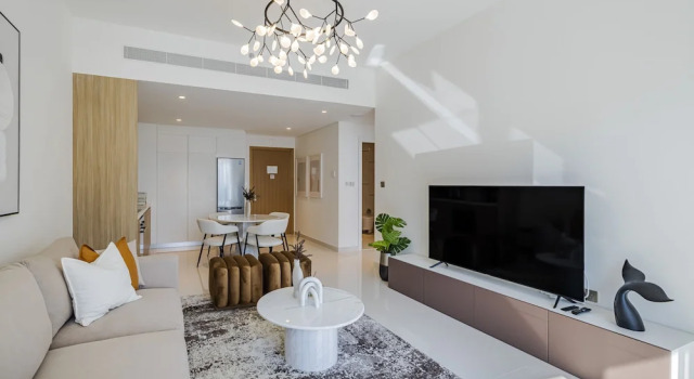 DHH -1 Bed Beach Vista Emaar Beachfront, Забронировать Апартаменты/квартира Апартаменты Эмирата Дубая, рядом с Международный яхт-клуб Дубая, Апартаменты/квартира