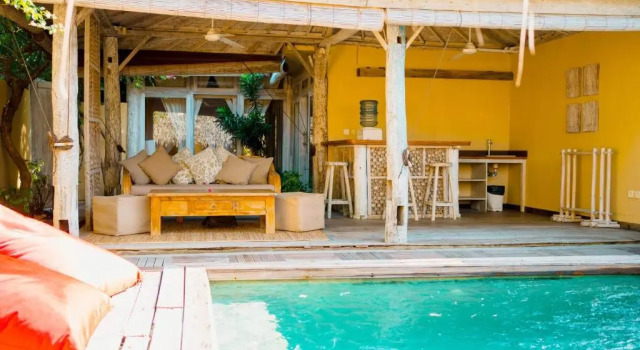 Вилла Deluxe Les Villas Ottalia Yoga & Diving, Gili Meno