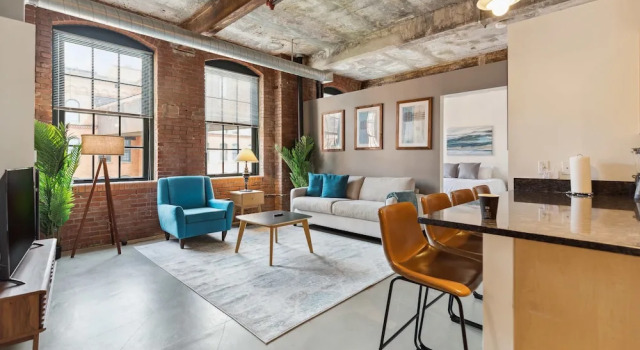 Historic Loft Retreat With Pool