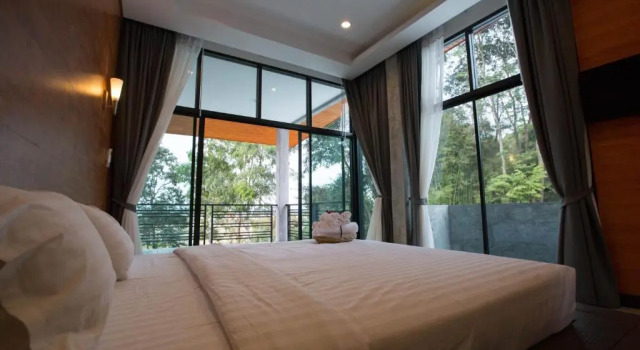 Двухместный номер Deluxe с балконом Pagoda Sight Residence