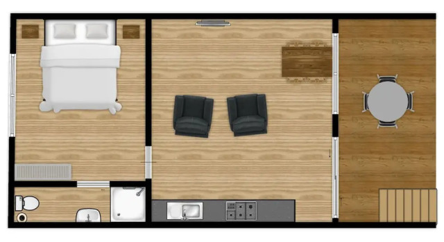 Номер Standard Chambers Wildlife Rainforest Lodges
