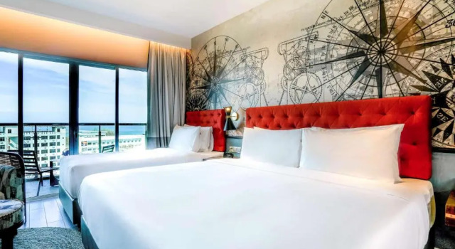 Трёхместный номер Deluxe Mercure Langkawi Pantai Cenang