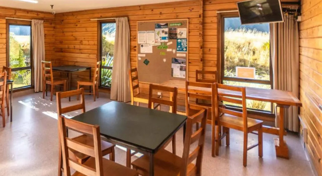 Кровать в общем номере Haka House Hostel Aoraki Mt Cook