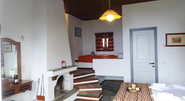 Студия с видом на море Villa Enallaxis