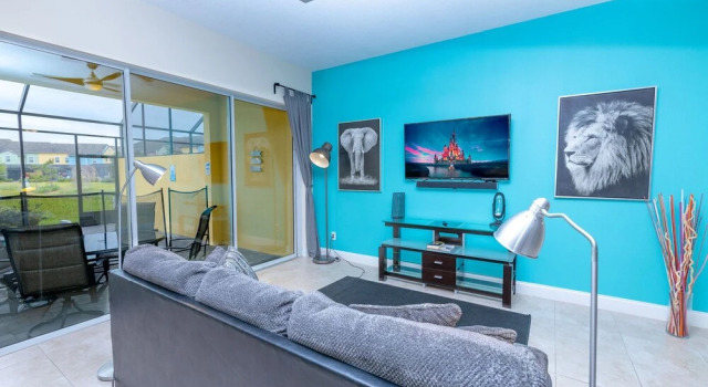 Luxury Town home With Pvt Pool in Resort near Disney, Book Ferieresort Hoteller i Four Corners med pool, Swimmingpool