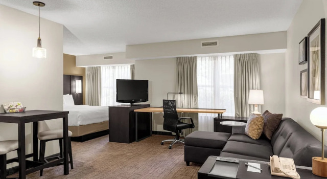 Двухместная студия Residence Inn by Marriott Atlanta Norcross Peachtree Corners