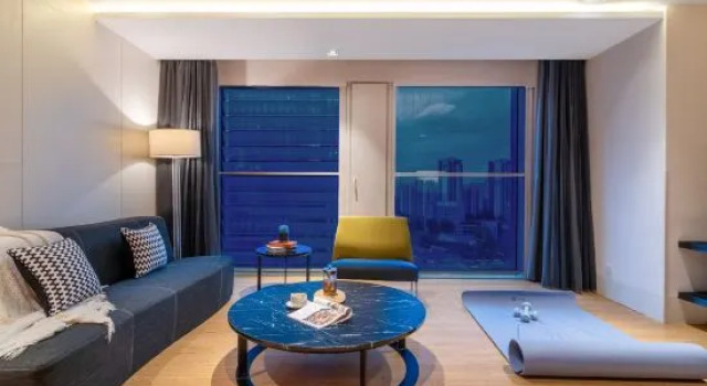 Люкс Deluxe c 1 комнатой Citadines South Chengdu
