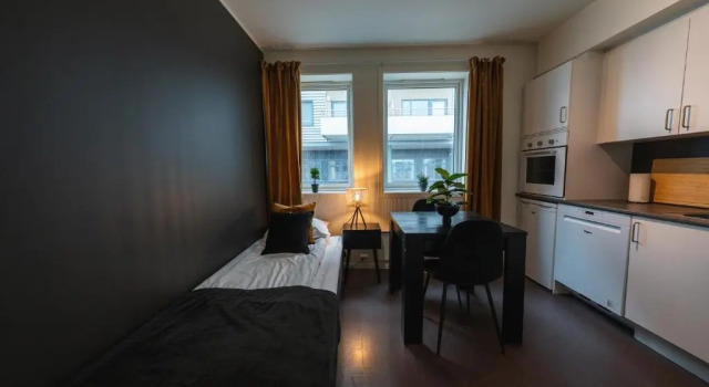Студия TotalApartments Seminarbakken City Studio