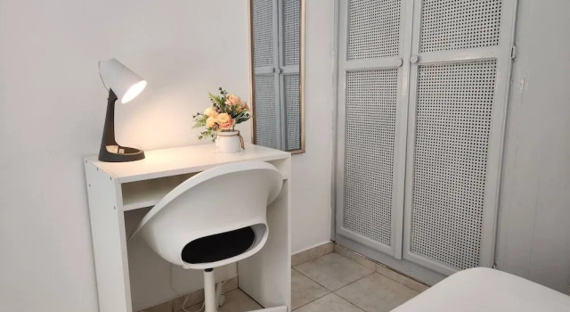 Secure 3-pers Apartment Close to the Beach