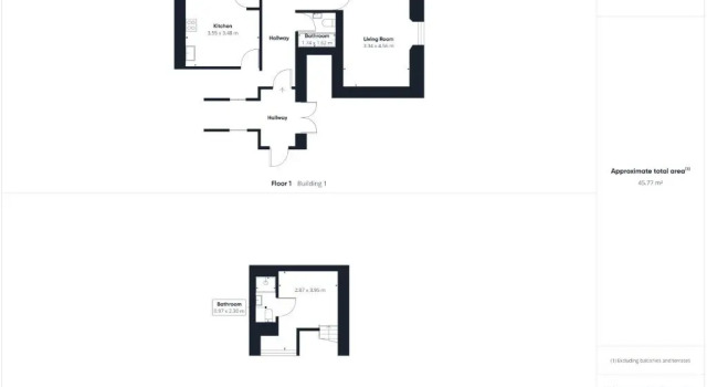 Апартаменты Дуплекс Host Stay 15 Easby Hall