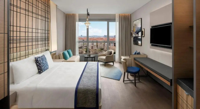 Двухместный номер Deluxe с видом на город JW Marriott Hotel Istanbul Marmara Sea