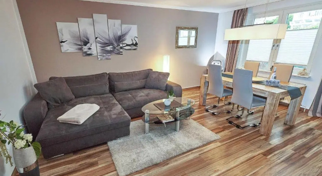 Апартаменты Haus "Concordia" in Binz - WG11 "Liuba" mit Terrasse strandnah