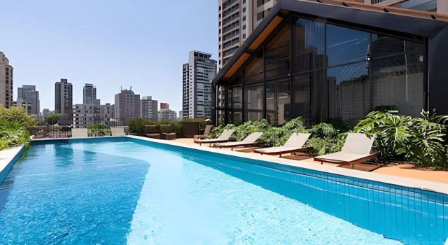 Апартаменты Comfort Apê Perdizes C/AR piscina prox Allianz