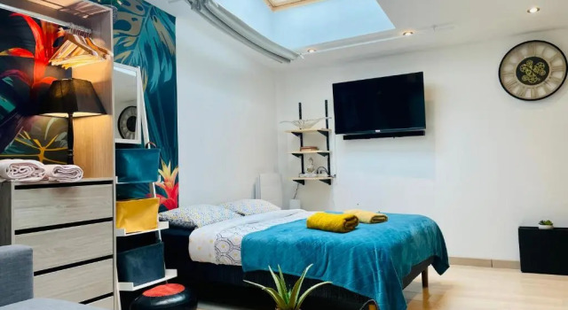 Jungle Studio - 2P à 4P -Henriville, Забронировать Отель Отели Соммы с парковкой, Парковка