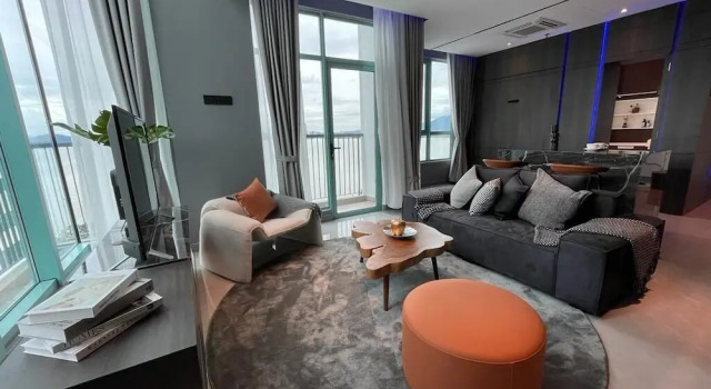 Номер Presidential Дуплекс с балконом и с видом на море La,mer Butik Hotel