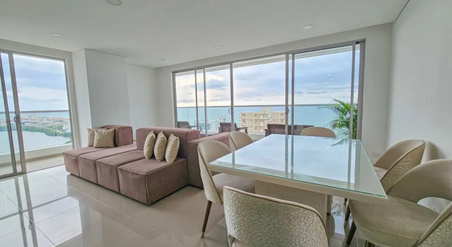 Апартаменты Superior La mejor vista al mar y ubicacion en Cartagena